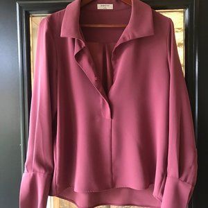 Aritzia BABATON Dusty Rose Blouse Size M Worn once
